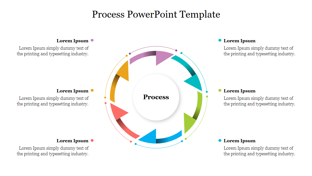 Amazing Process PowerPoint Presentation Template Design